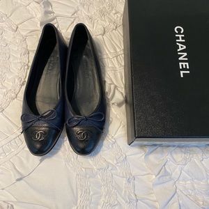 Chanel ballerina flats
